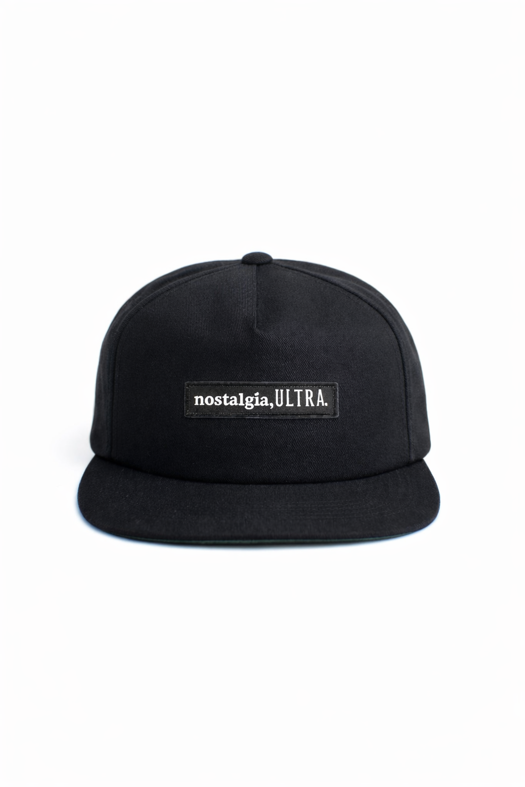 SNAPBACK BLACK (GREEN BILL)