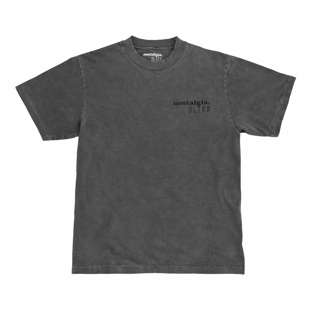 DOGLEG SS T SHIRT VINTAGE WASH BLACK
