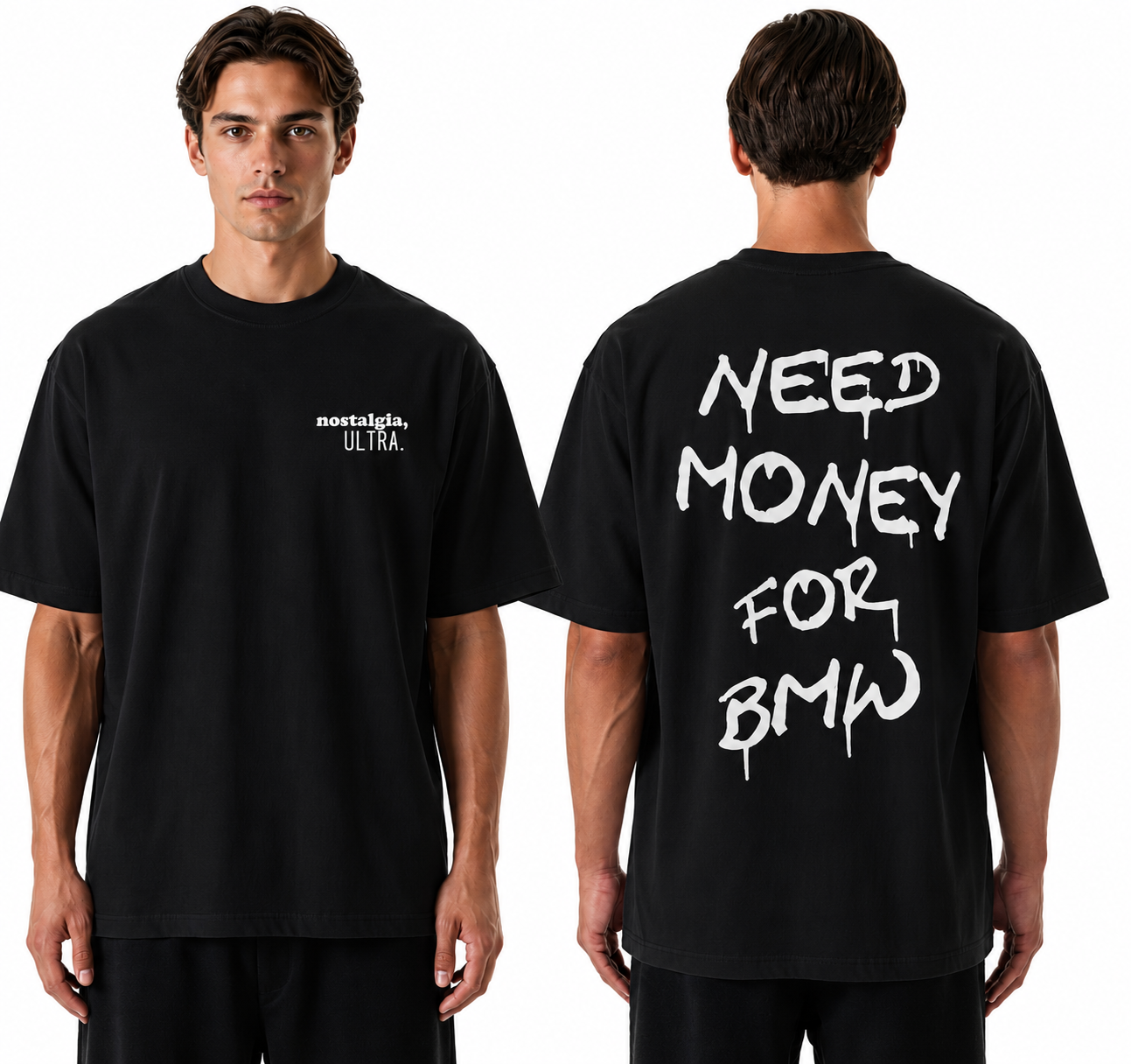 NEED MONEY SS BLACK T SHIRT
