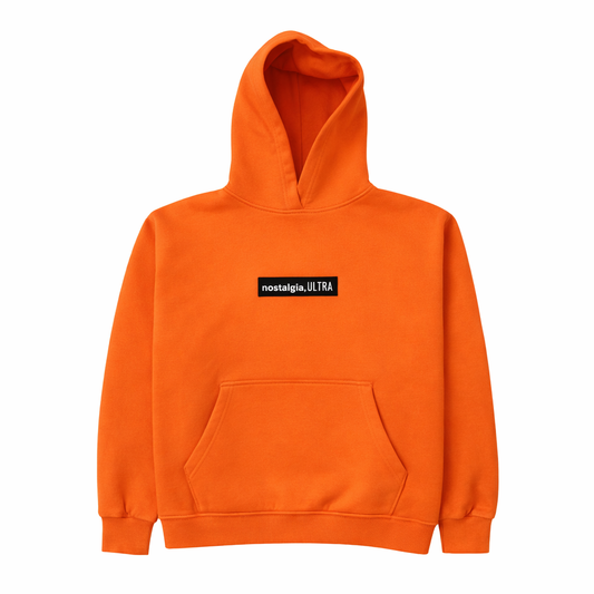 BOX LOGO ORANGE HOODIE