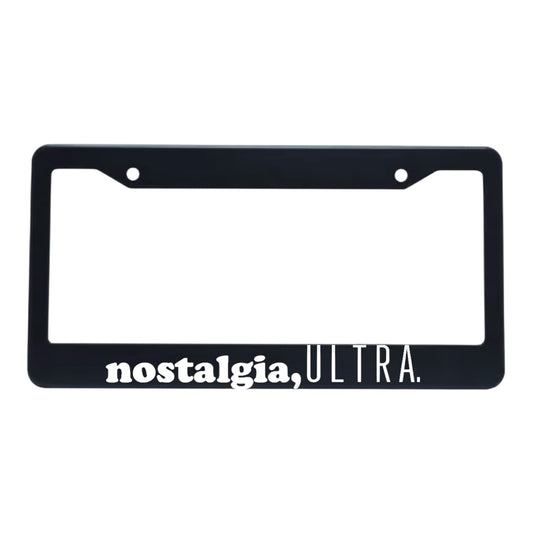 LICENSE PLATE FRAME SET