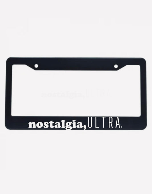 LICENSE PLATE FRAME SET